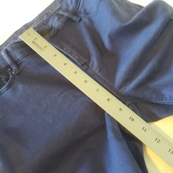 Joe Boxer women's size 7 navy blue skinny jeans - Picture 8 of 12